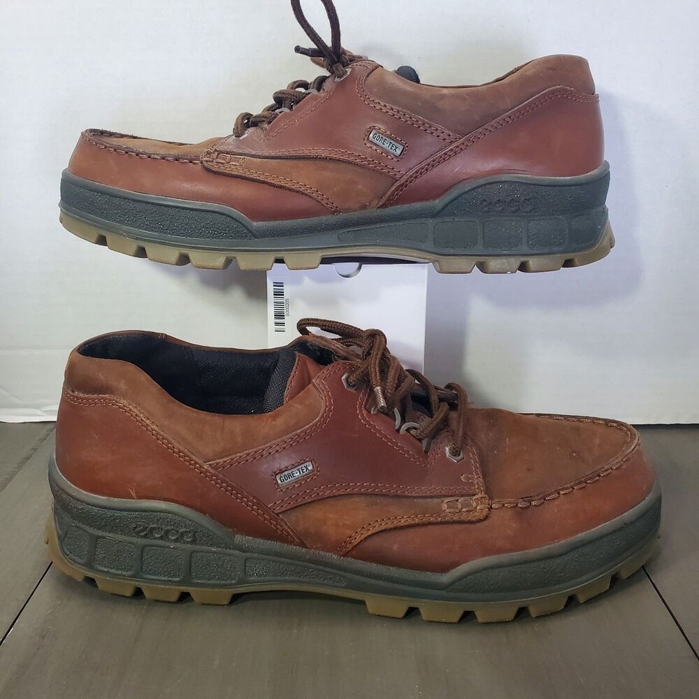 ECCO Track 25 GTX Men's 8 EU 42 Brown Leather Gore-Tex Waterproof Shoes